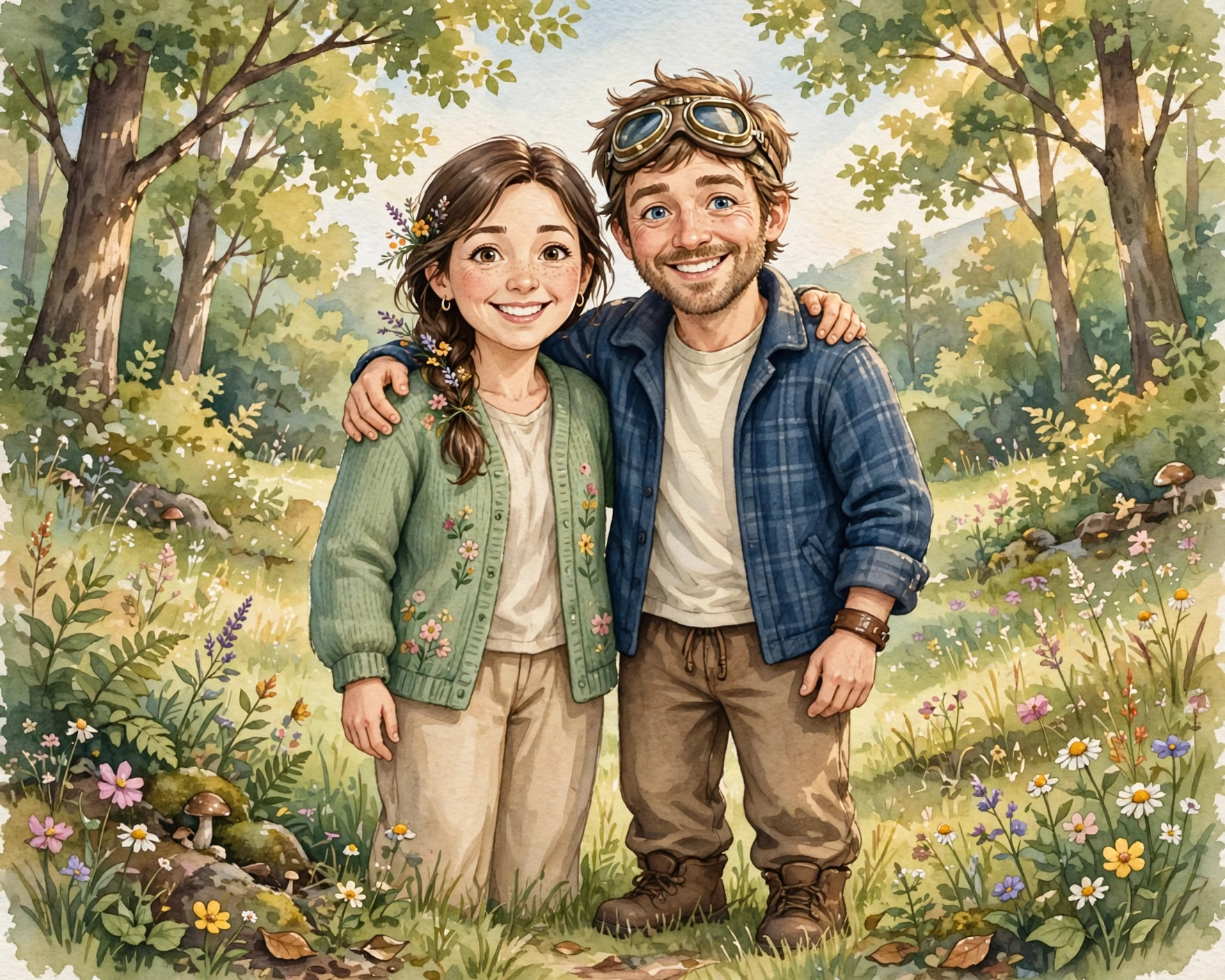 Mrs. and Mr. Bewilder with Barnaby